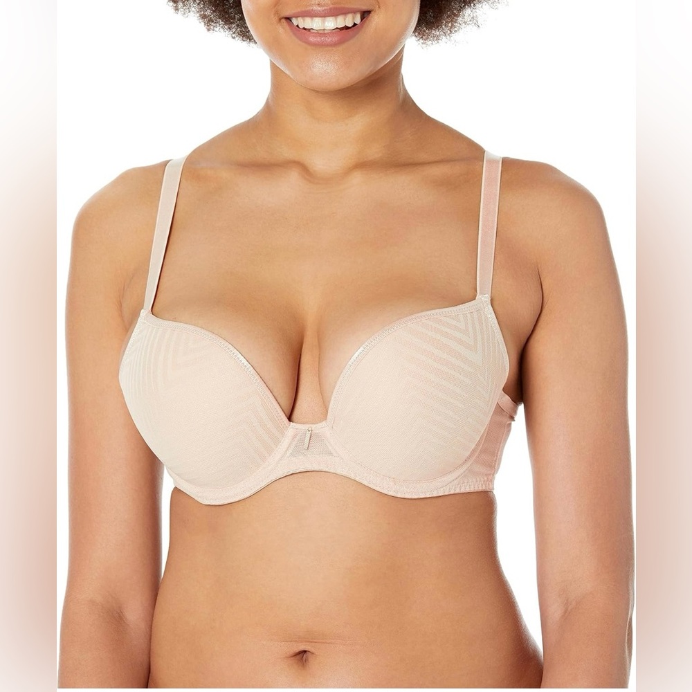 Freya Nude Light Pink T-Shirt Plunge Bra